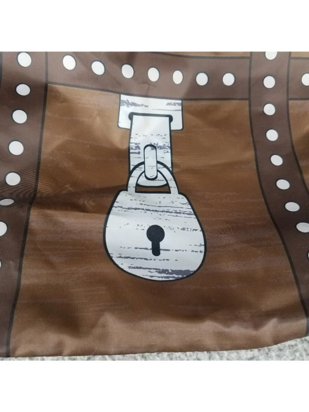 Disney Cruise Line Backpack Mickey's Pirate Chest Travel Lightweight Brown